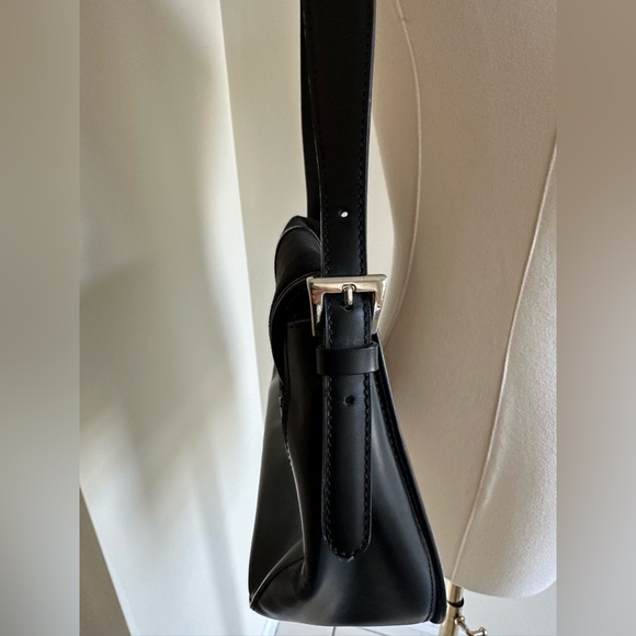 Ann Taylor Loft Black Faux Suede Bag - Picture 5 of 10